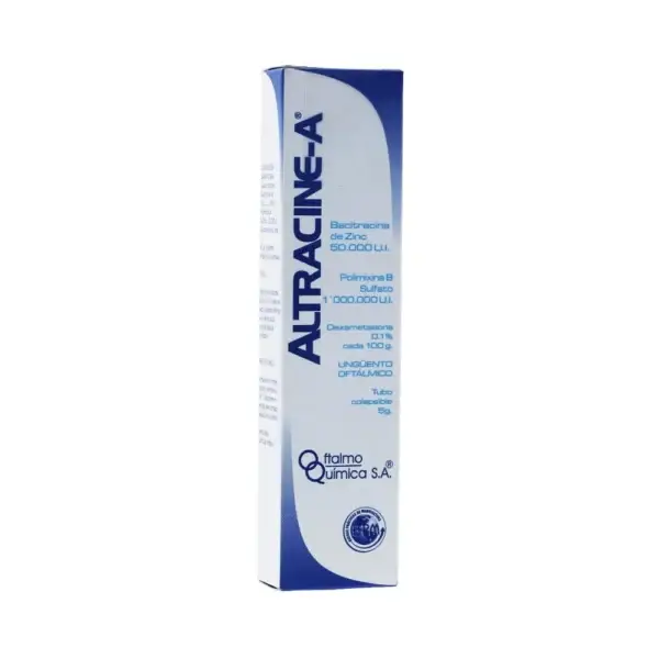 Altracine-A Bacitracina de Zinc 50.000UI Tubo x 10g
