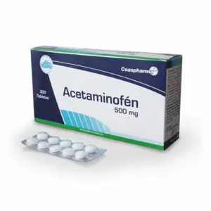 Acetaminofén 500mg Blíster x 10 Tabletas