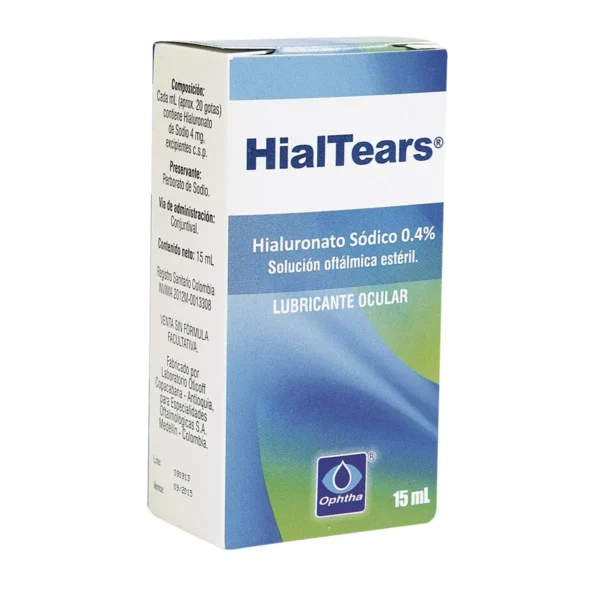 HialTears Hialuranato Sódico 0,4% Frasco x 15ml