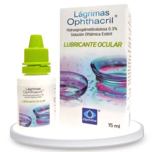 Lágrimas Ophthacril Hidroxipropilmetilcelulosa 0,3% Frasco x 15ml