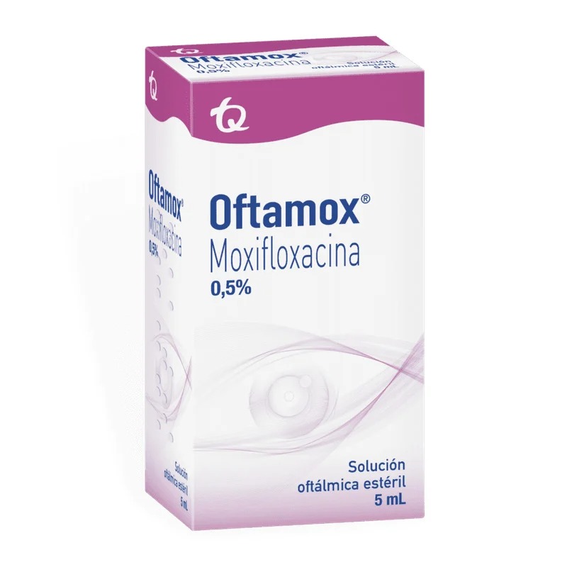Oftamox D Moxifloxacino 0,5%+Dexametasona 0,1% Frasco x 5ml - Imagen 3