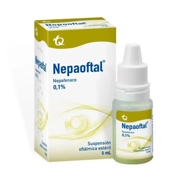 Nepaoftal Nepafenaco 0,1% Frasco x 5ml