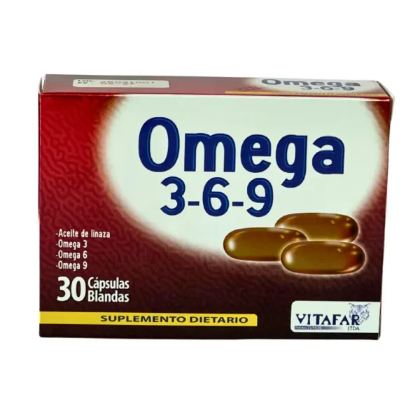 Omega 3, 6 y 9 Caja x 30 Cápsulas