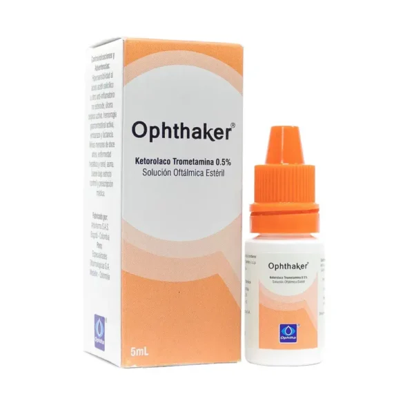 Ophthaker Ketorolaco Trometamina 0,5% Frasco x 5ml