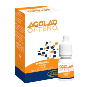 Agglad Brimonidina 2 Mg Solucion Oftalmico X 5 Ml