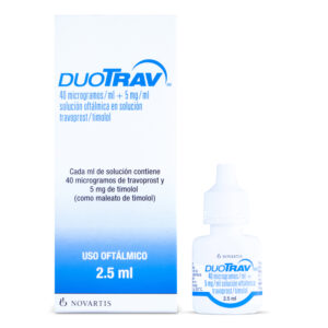 Duotrav Solución Oftalmica Frasco X 2.5mL